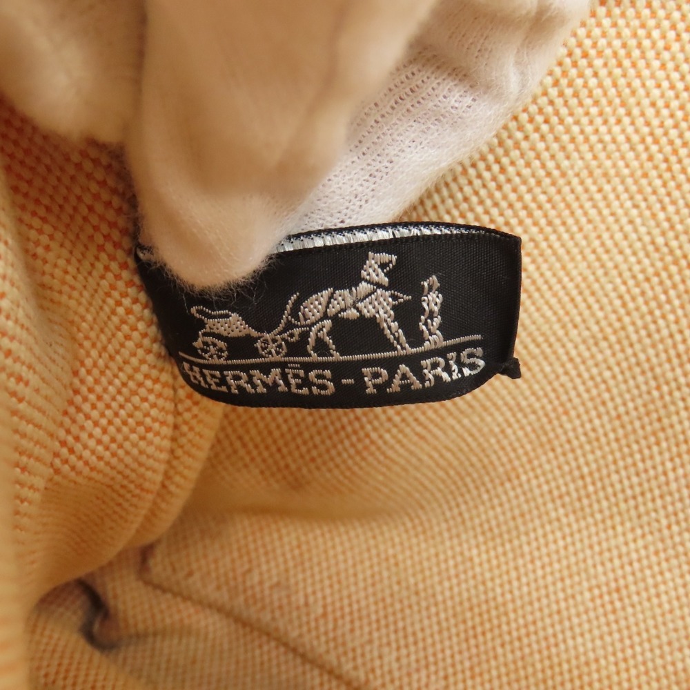 HERMES Foule Tobasas Shoulder Bag Canvas - Picture 6 of 11